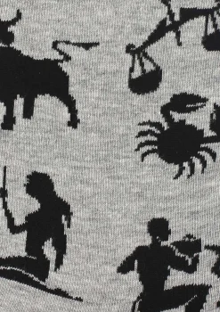 Bawełniane skarpetki męskie w znaki zodiaku Men Zodiac Marilyn