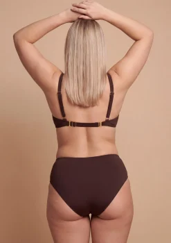 Biustonosz kąpielowy z usztywnianymi miskami modelujący biust - Bella Mare