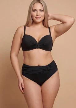 Biustonosz kąpielowy z usztywnianymi miskami modelujący biust - Bella Mare