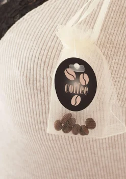 Bluzka piżamowa z długim rękawem z kawowego włókna Cafe Bombon 01 Poupee Marilyn