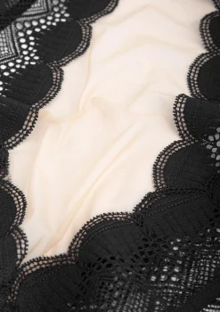 Body damskie transparentne z koronki i tiulu Kim Poupee Marilyn