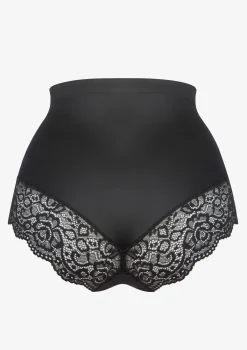 Figi damskie subtelnie modelujące z koronką Panty Excellent Poupee Marilyn