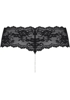 Koronkowe Stringi z Perłami Sensory Pearls Poupee Marilyn