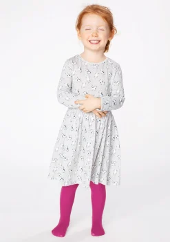 Kryjące Rajstopy Dziecięce Pippi 40 3d Dark Pink Marilyn