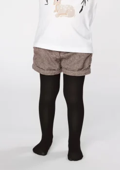 Kryjące Rajstopy Dziecięce Pippi 40 3d Black Marilyn