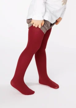 Kryjące Rajstopy Dziecięce Pippi 40 3d Red Marilyn