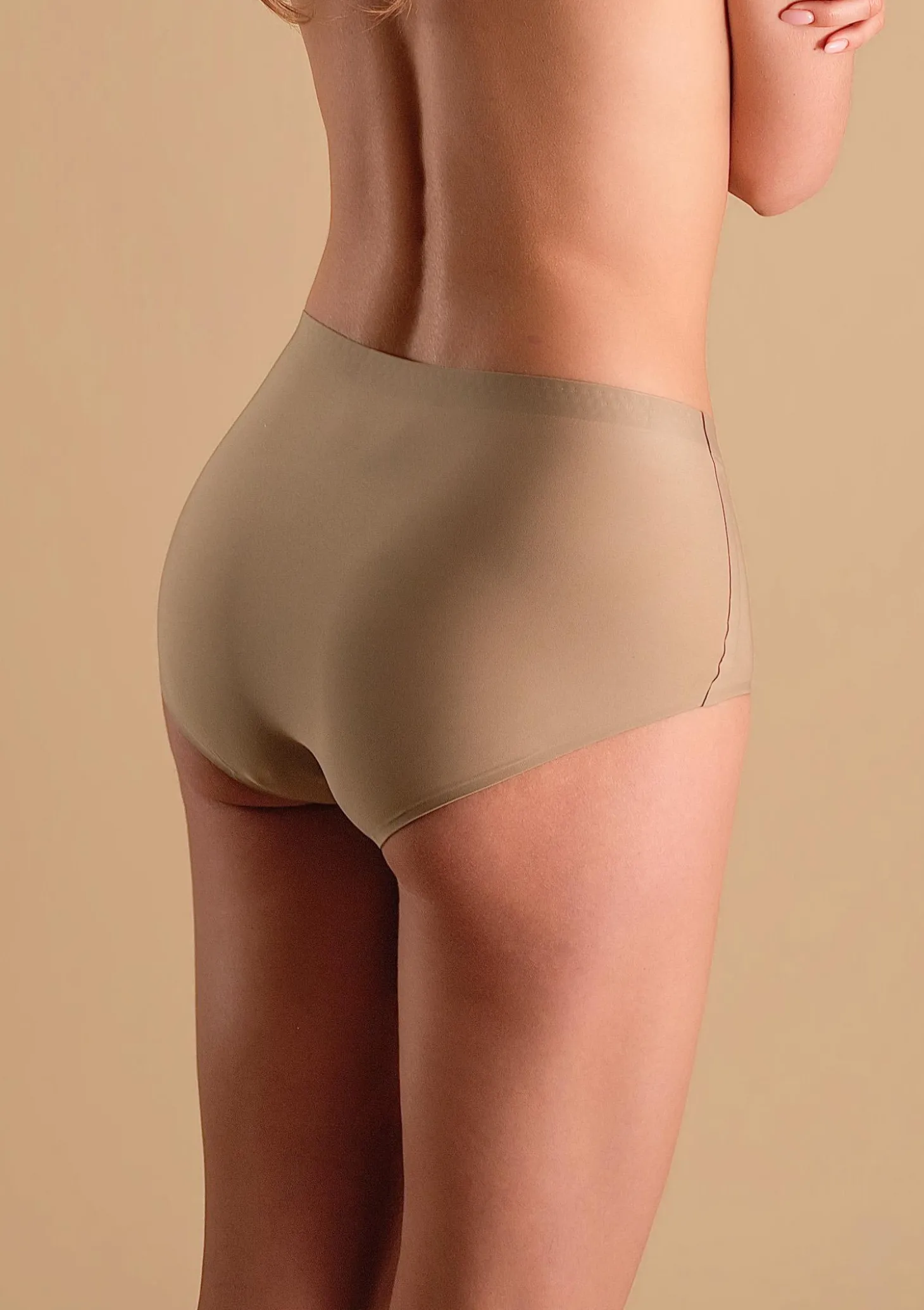 Majtki bezszwowe zielone OneSize ultraelastyczne i nieodznaczające się - Great