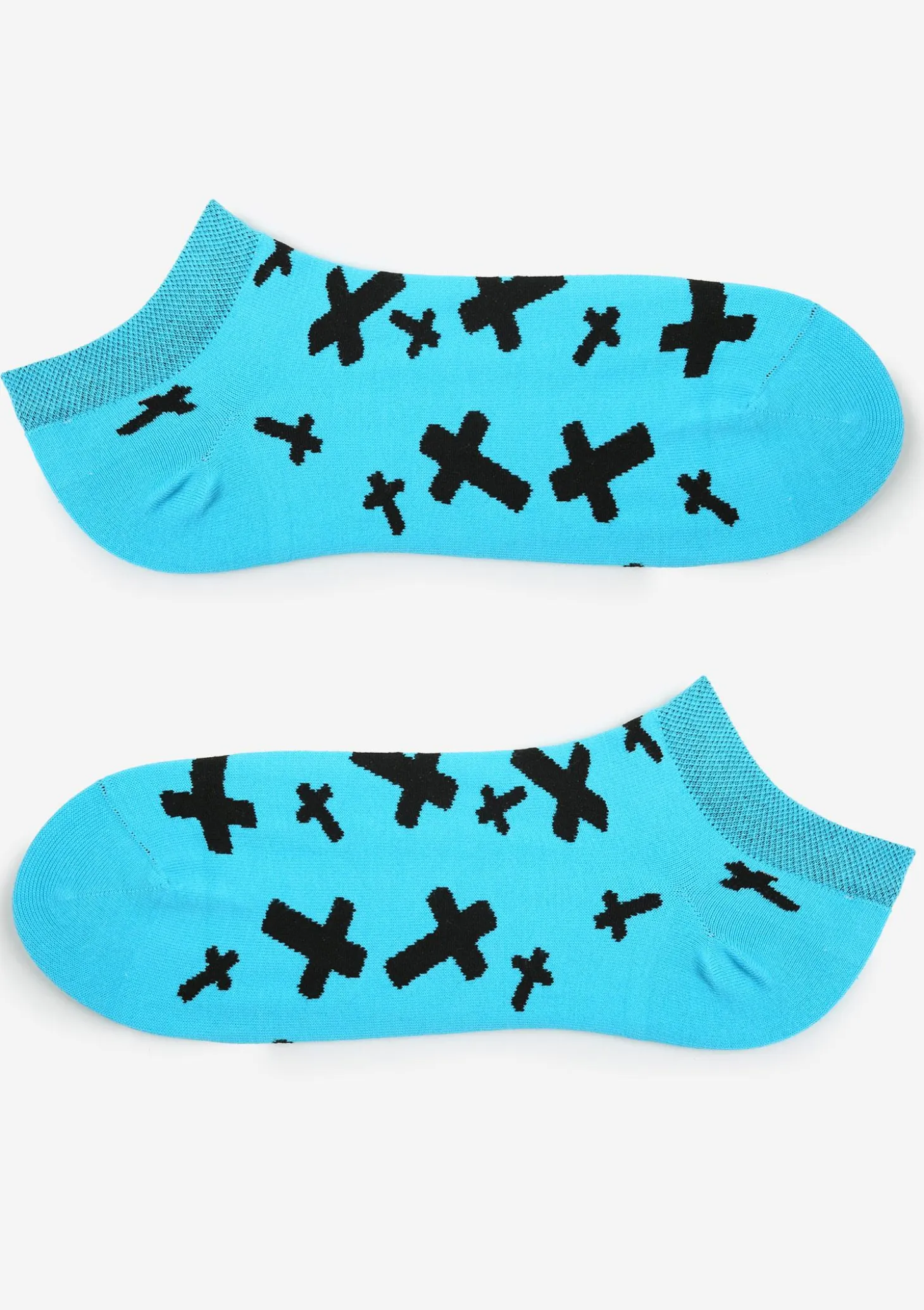 Niskie bawełniane skarpetki męskie Footies Cross Marilyn