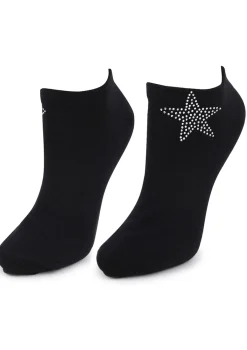 Niskie Skarpetki Damskie z Cyrkoniami Footies P41 Marilyn