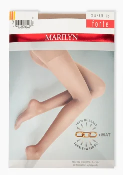 Rajstopy damskie klasyczne matowe Super 15 Forte Marilyn