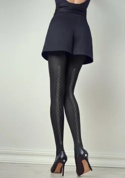 Rajstopy z ozdobnym szwem Patrizia Gucci for Marilyn G35 Marilyn