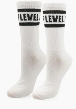 Skarpetki bawełniane z napisem - SVL Level
