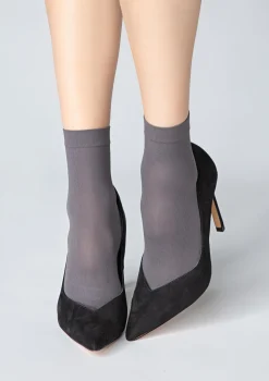Skarpetki damskie Micro Socks szare 40 Den Marilyn