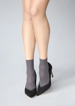 Skarpetki damskie Micro Socks szare 40 Den Marilyn