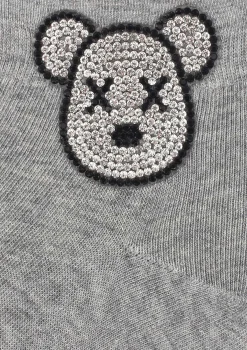 Skarpetki damskie z głową misia Cotton Crazy Bear Marilyn