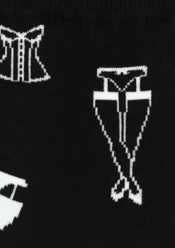 Skarpetki damskie z grafiką bielizny SL Lingerie Marilyn