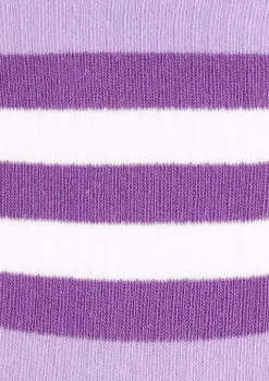 Skarpetki damskie z wysokim ściągaczem w paski SVL Stripes Long Marilyn