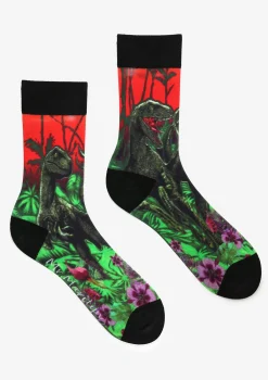 Skarpetki Męskie Special z dinozaurem Dino red Marilyn