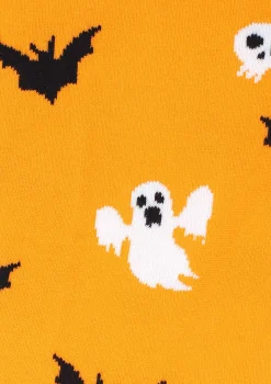 Skarpetki męskie z duchami i nietoperzami Halloween Marilyn