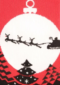 Skarpetki męskie z zaprzęgiem św. Mikołaja Men Santas Sledge Marilyn