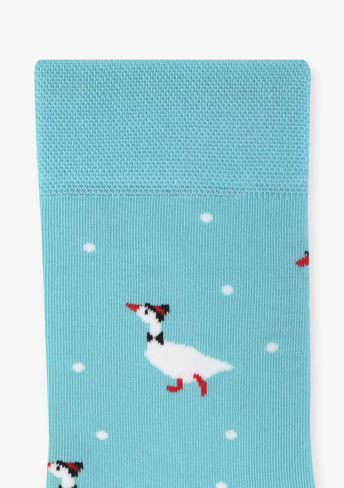 Skarpety męskie bawełniane z grafiką eleganckich gąsek Goosetelman Marilyn