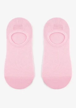 Stopki dziecięce różowe z silikonem Footies Kids Marilyn