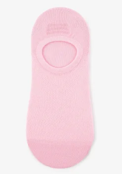 Stopki dziecięce różowe z silikonem Footies Kids Marilyn