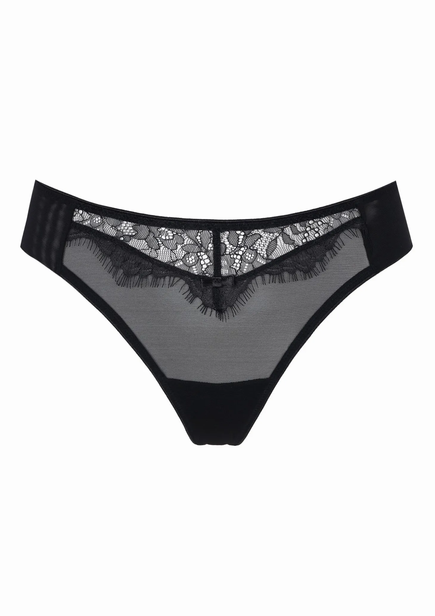 Stringi tiulowe z delikatną koronką Alisha 01 Poupee Marilyn
