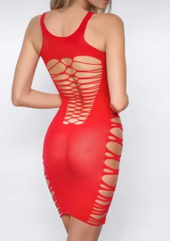 Sukienka bodystocking z wycięciami H09 Hot Marilyn
