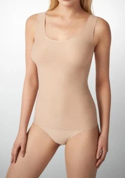 Top damski bezszwowy Naked Skin Poupee Marilyn