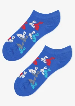 Bawełniane stopki męskie w króliki Footies Men Happy Bunnies Marilyn