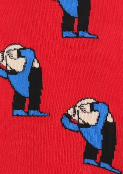 Bawełniane stopki męskie z grafiką Footies Men OMG Marilyn