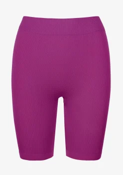Legginsy damskie prążkowane kolarki Fitness Marilyn