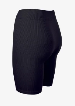 Legginsy damskie w prążki z wysokim stanem Fitness Marilyn