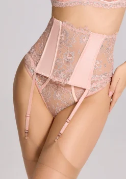 Pas do pończoch w zmysłowym akcentem koronki Delight Poupee Marilyn