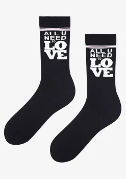 Wysokie damskie skarpetki z napisem SVL Allove Marilyn